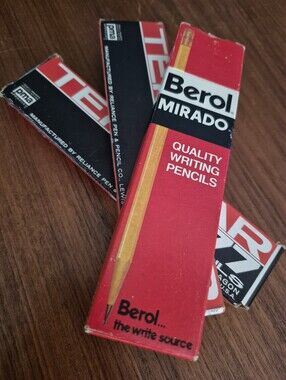 Vintage Berol Mirado And Templar Pencils